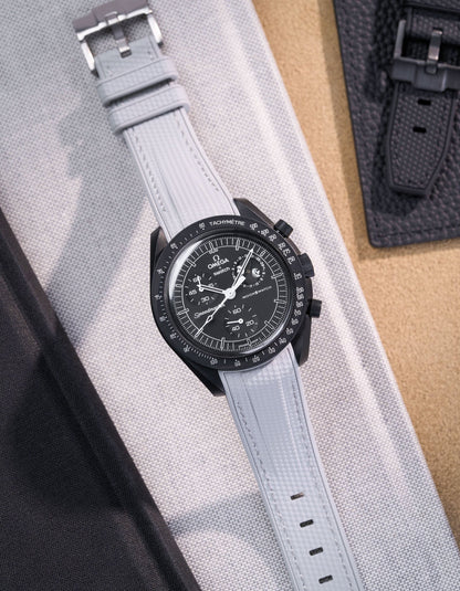 Rubber Strap for Omega X Swatch MoonSwatch Mission to The Moonphase - New Moon