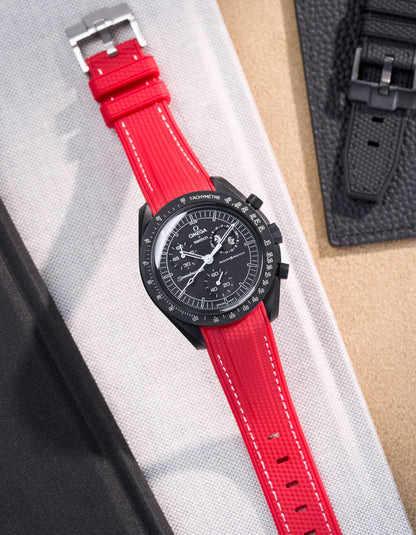 Rubber Strap for Omega X Swatch MoonSwatch Mission to The Moonphase - New Moon