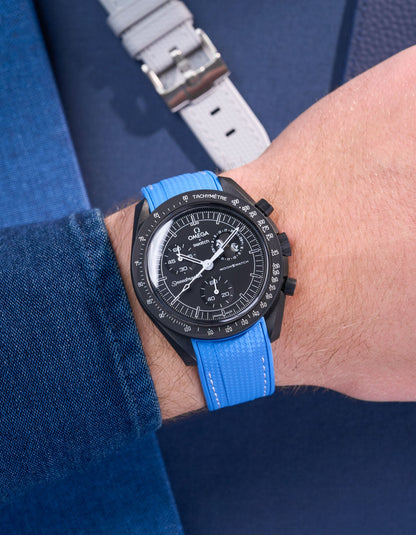 Rubber Strap for Omega X Swatch MoonSwatch Mission to The Moonphase - New Moon