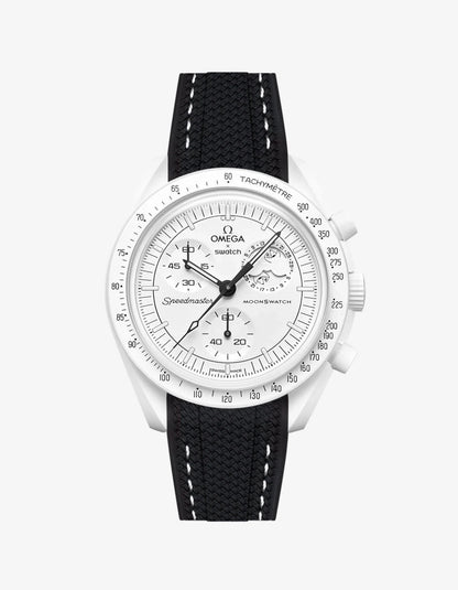 Rubber Strap for Omega X Swatch MoonSwatch Mission to The Moonphase