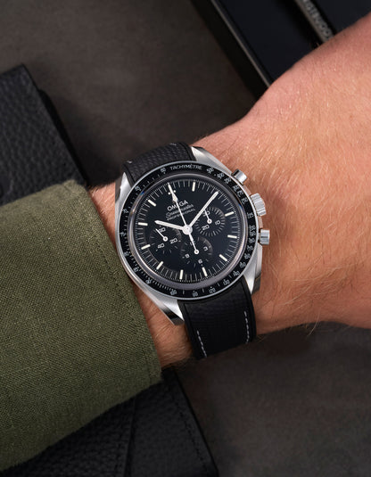 Vertech Rubber Strap for Omega Speedmaster