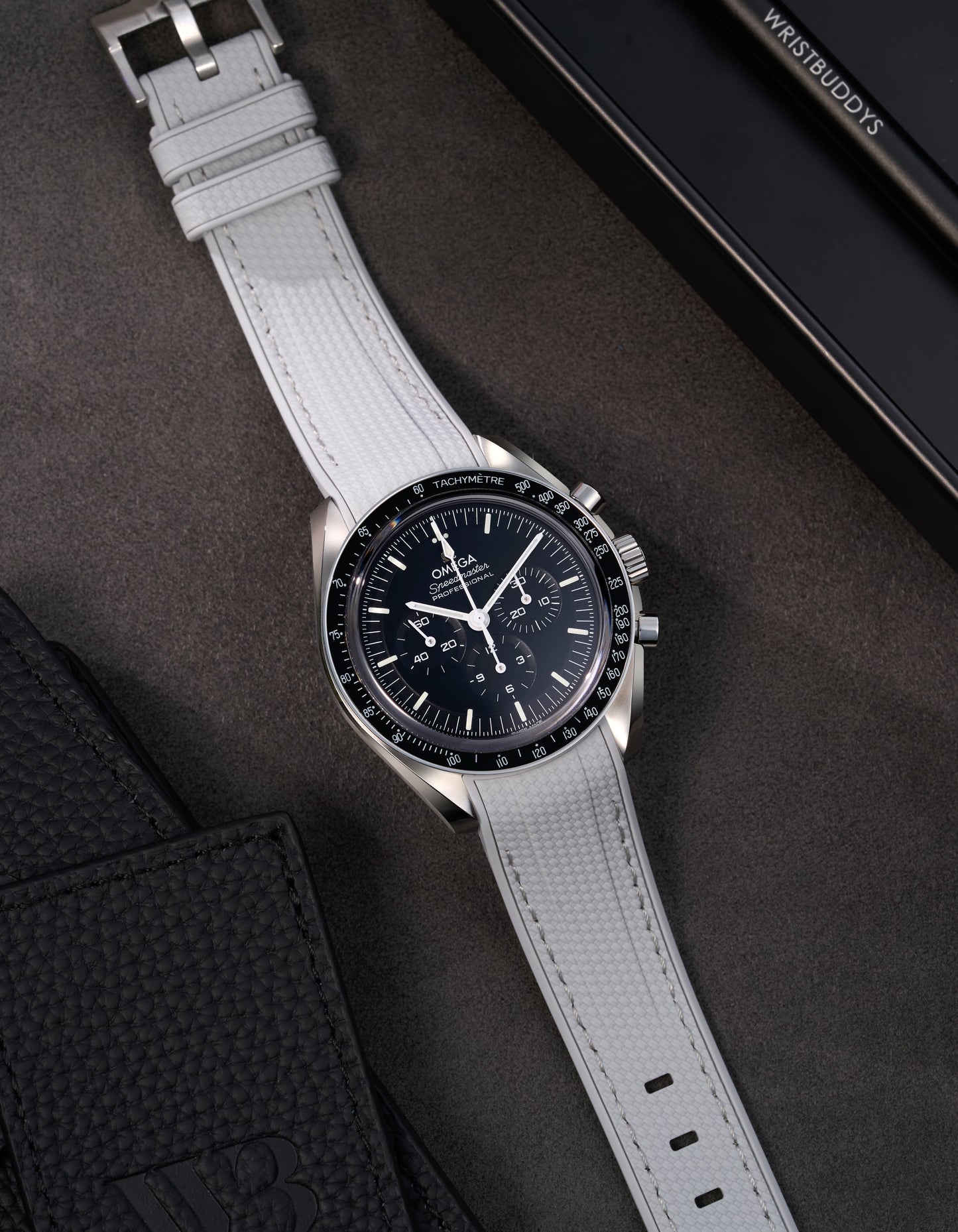 Vertech Rubber Strap for Omega Speedmaster