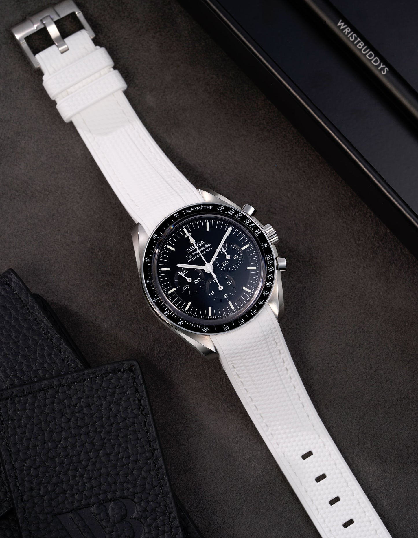 Vertech Rubber Strap for Omega Speedmaster