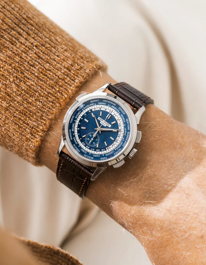 Embossed Alligator Leather Strap 18mm-21mm