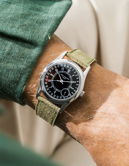Suede Leather Strap 17mm-21mm