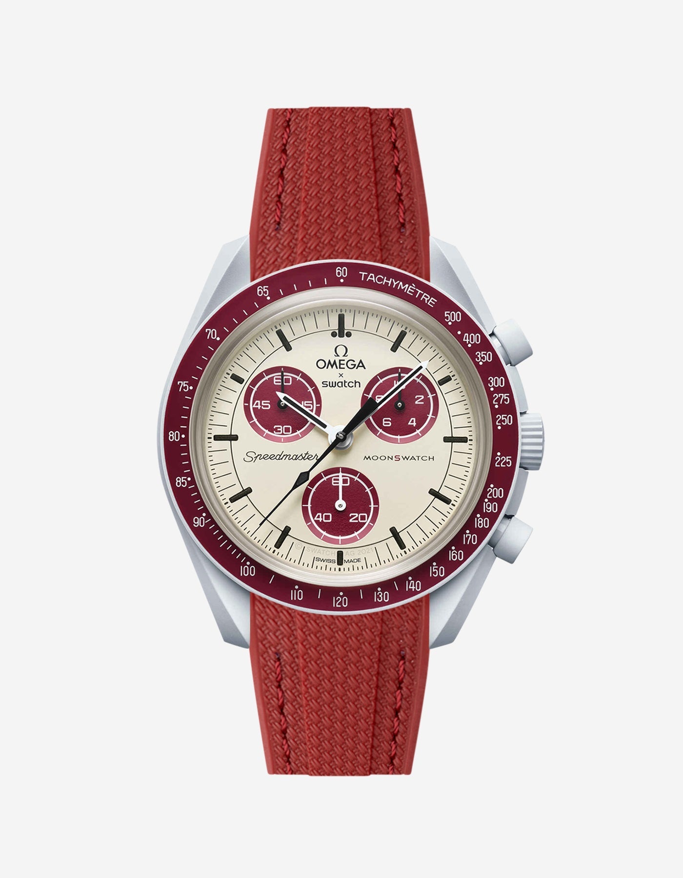 Rubber Strap for Omega X Swatch MoonSwatch Mission to Pluto
