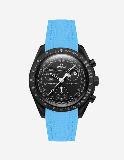 Rubber Strap for Omega X Swatch MoonSwatch Mission to The Moonphase - New Moon