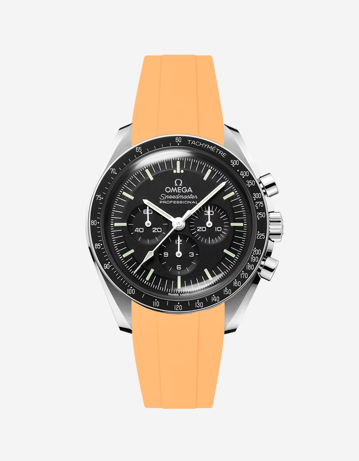 FKM Rubber Strap for Omega Speedmaster