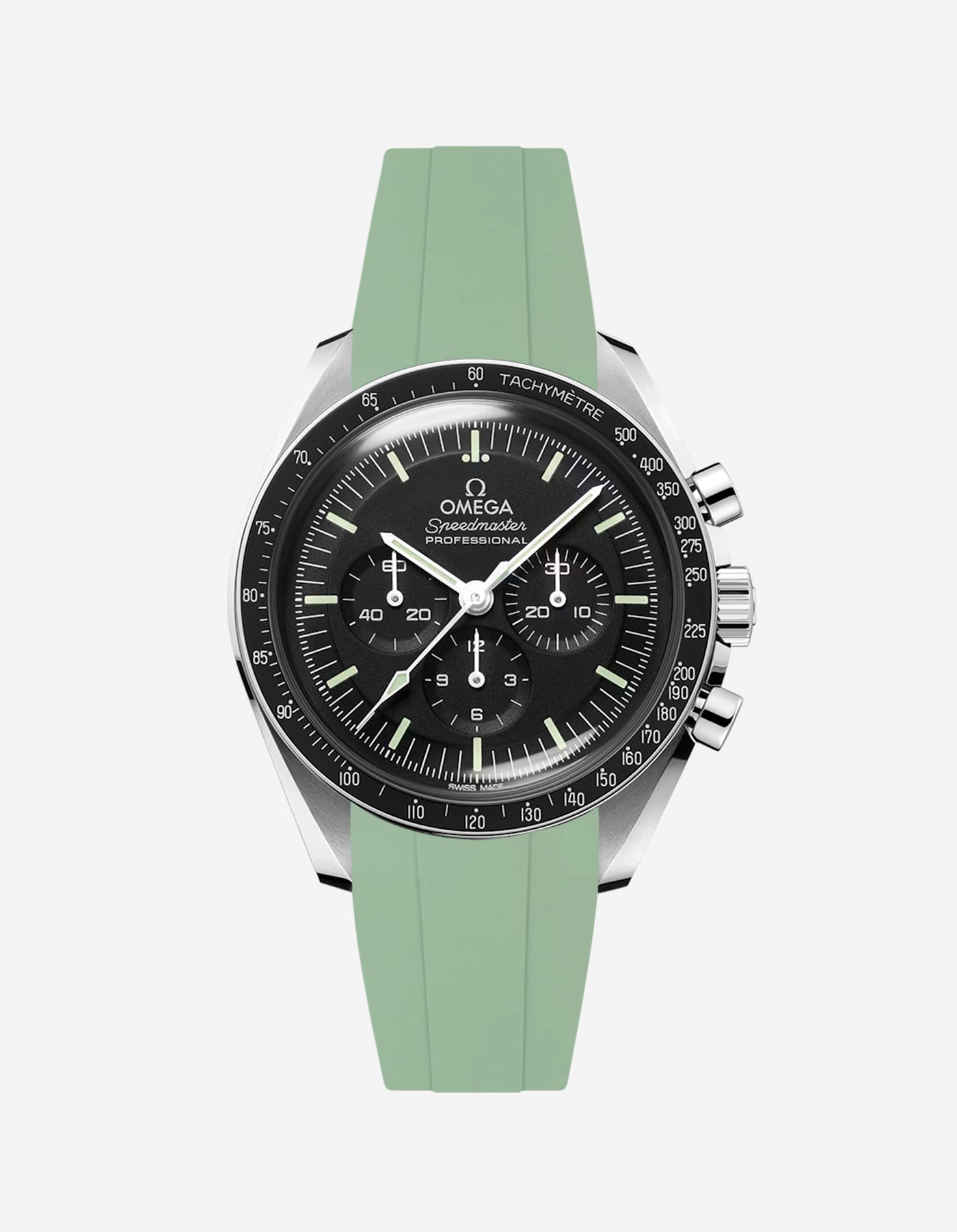 FKM Rubber Strap for Omega Speedmaster