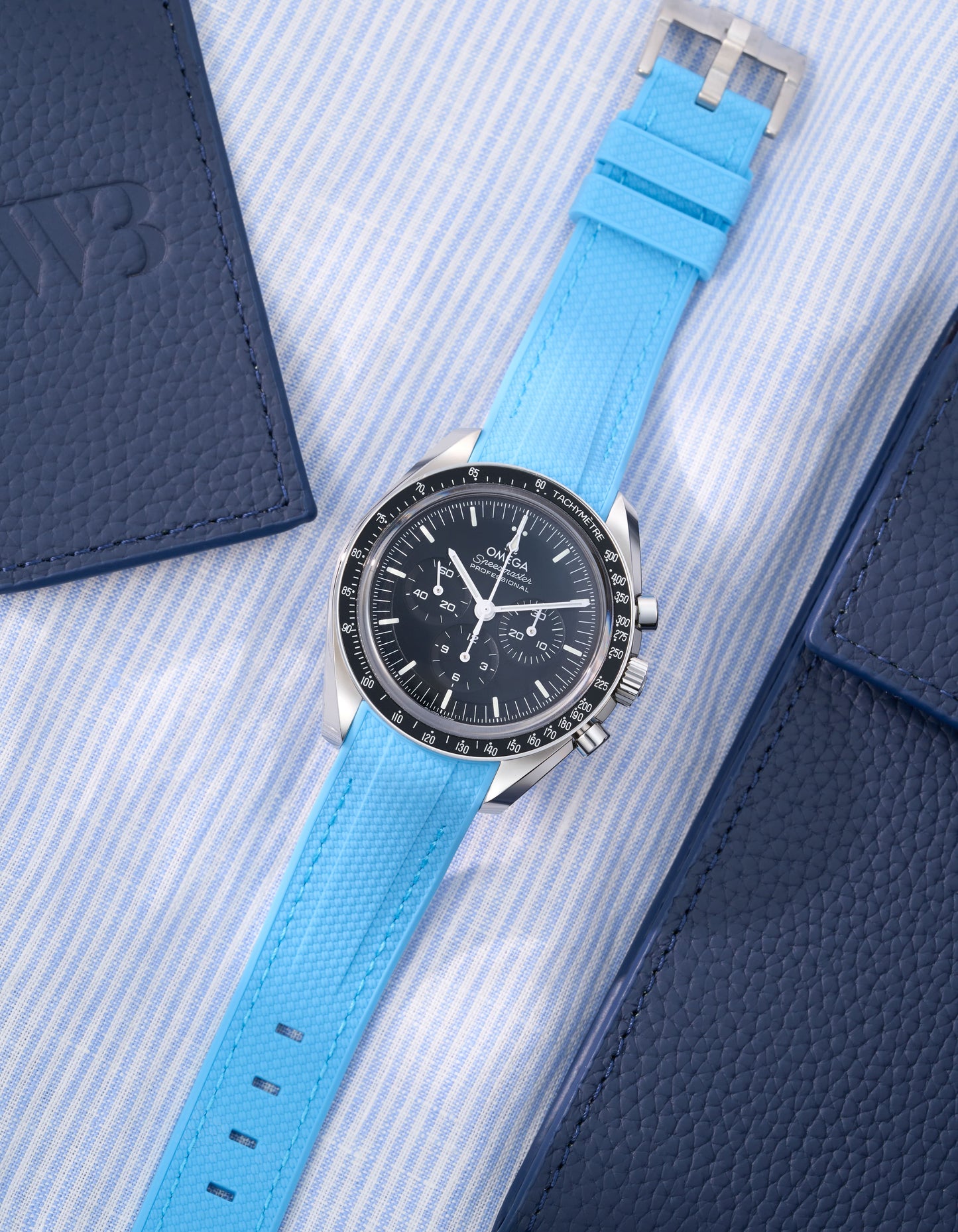 Vertech Rubber Strap for Omega Speedmaster