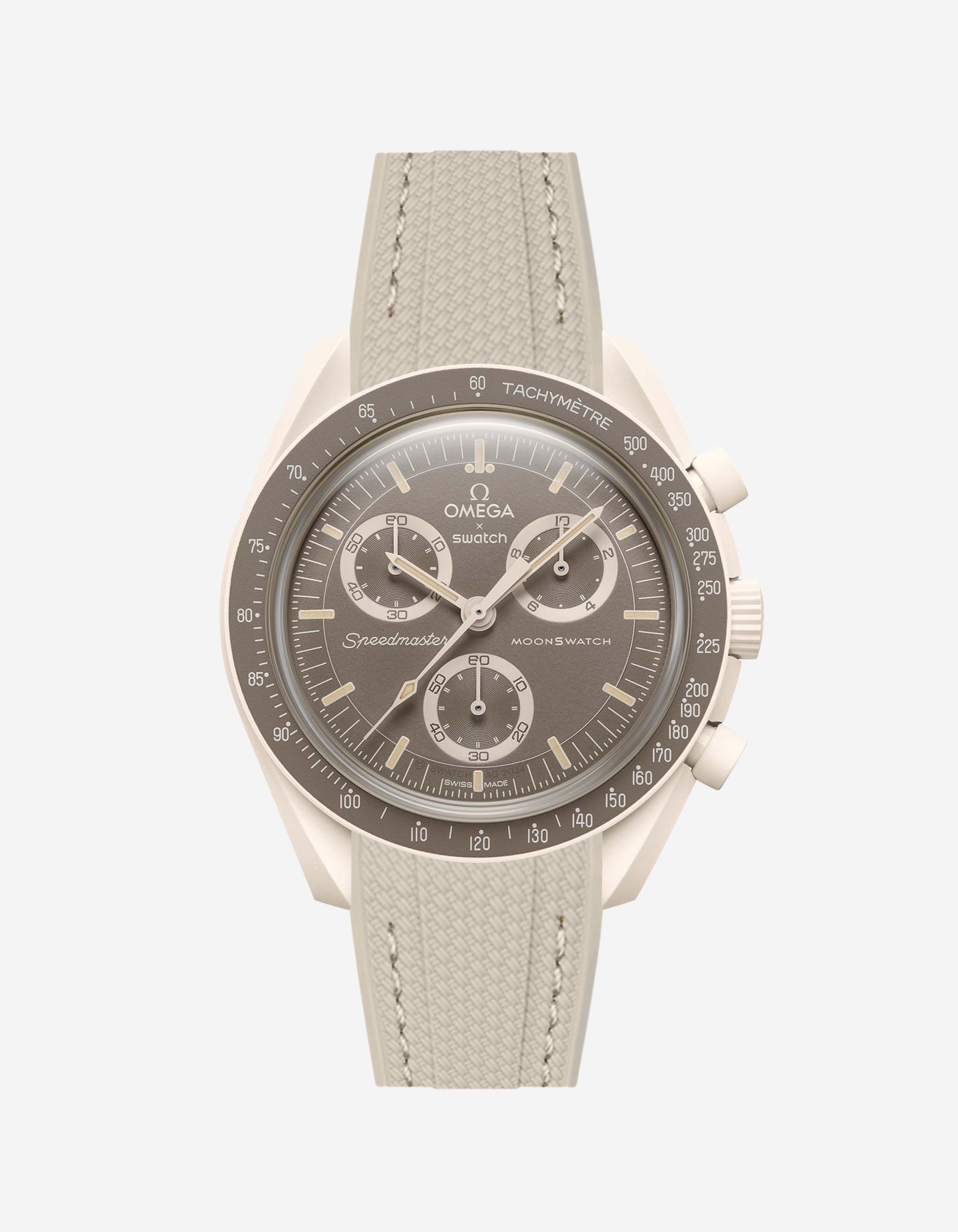 Rubber Strap for Omega X Swatch MoonSwatch Mission On Earth - Desert