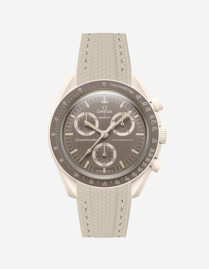 Rubber Strap for Omega X Swatch MoonSwatch Mission On Earth - Desert