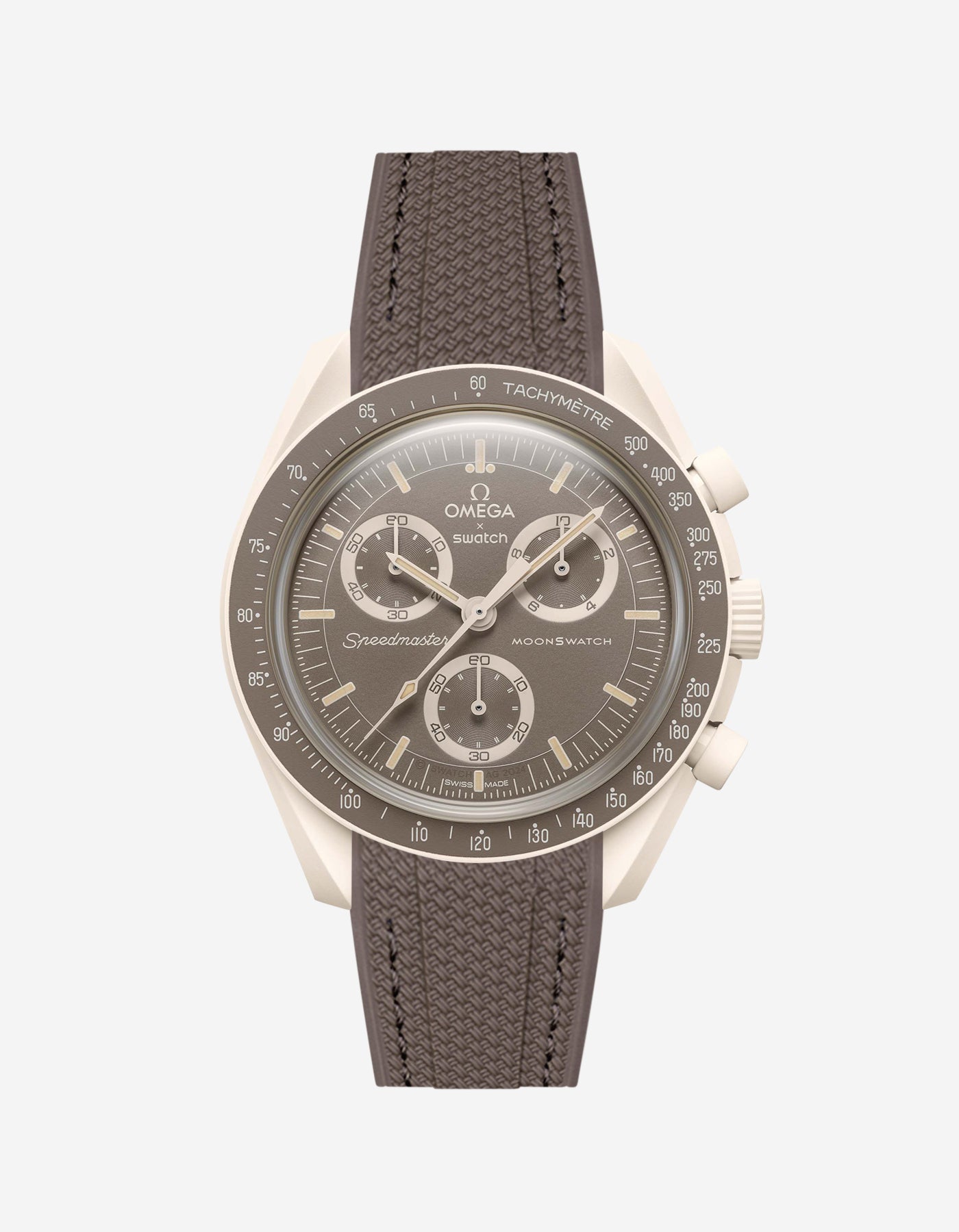 Rubber Strap for Omega X Swatch MoonSwatch Mission On Earth - Desert