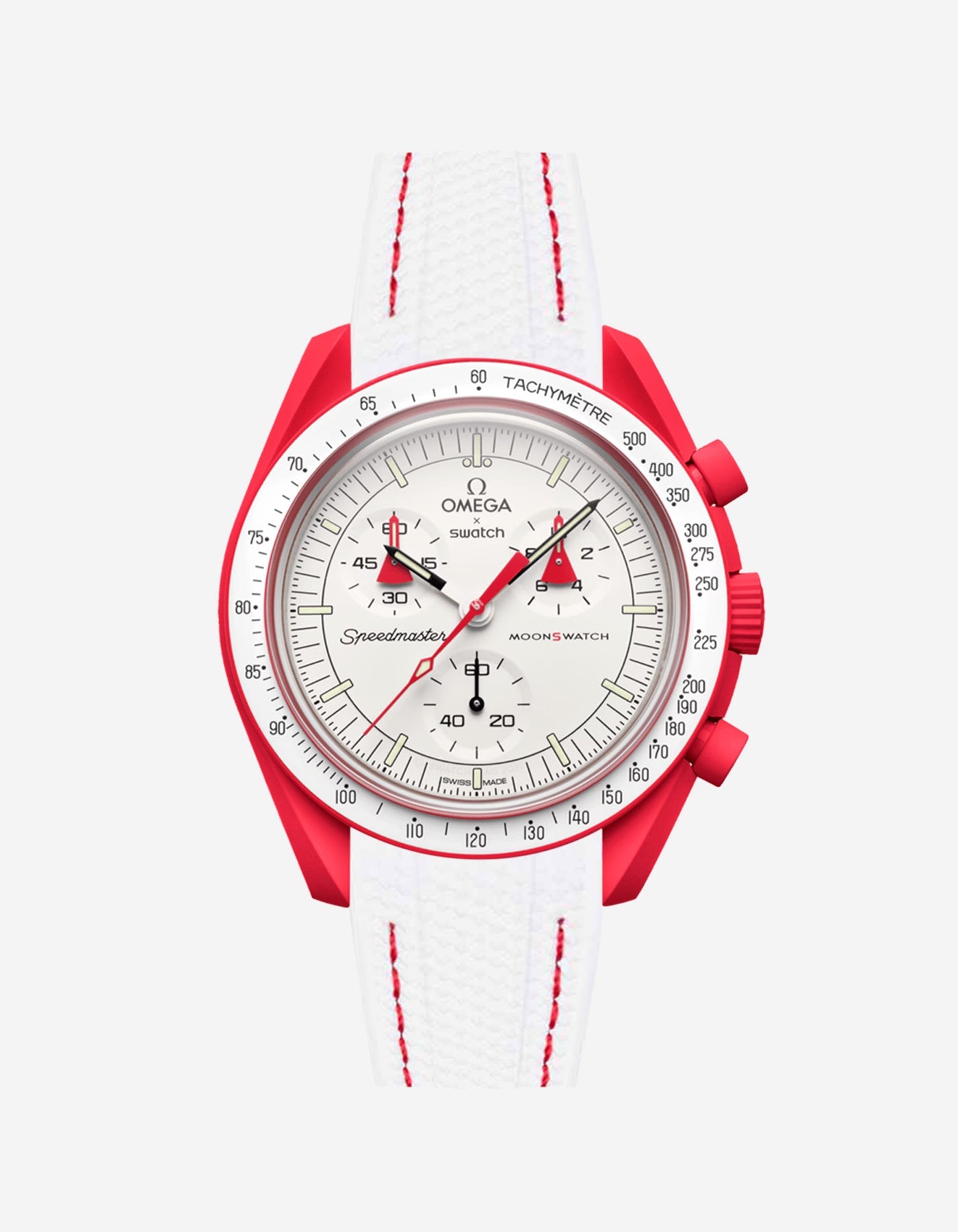 Rubber Strap for Omega X Swatch MoonSwatch Mission to Mars