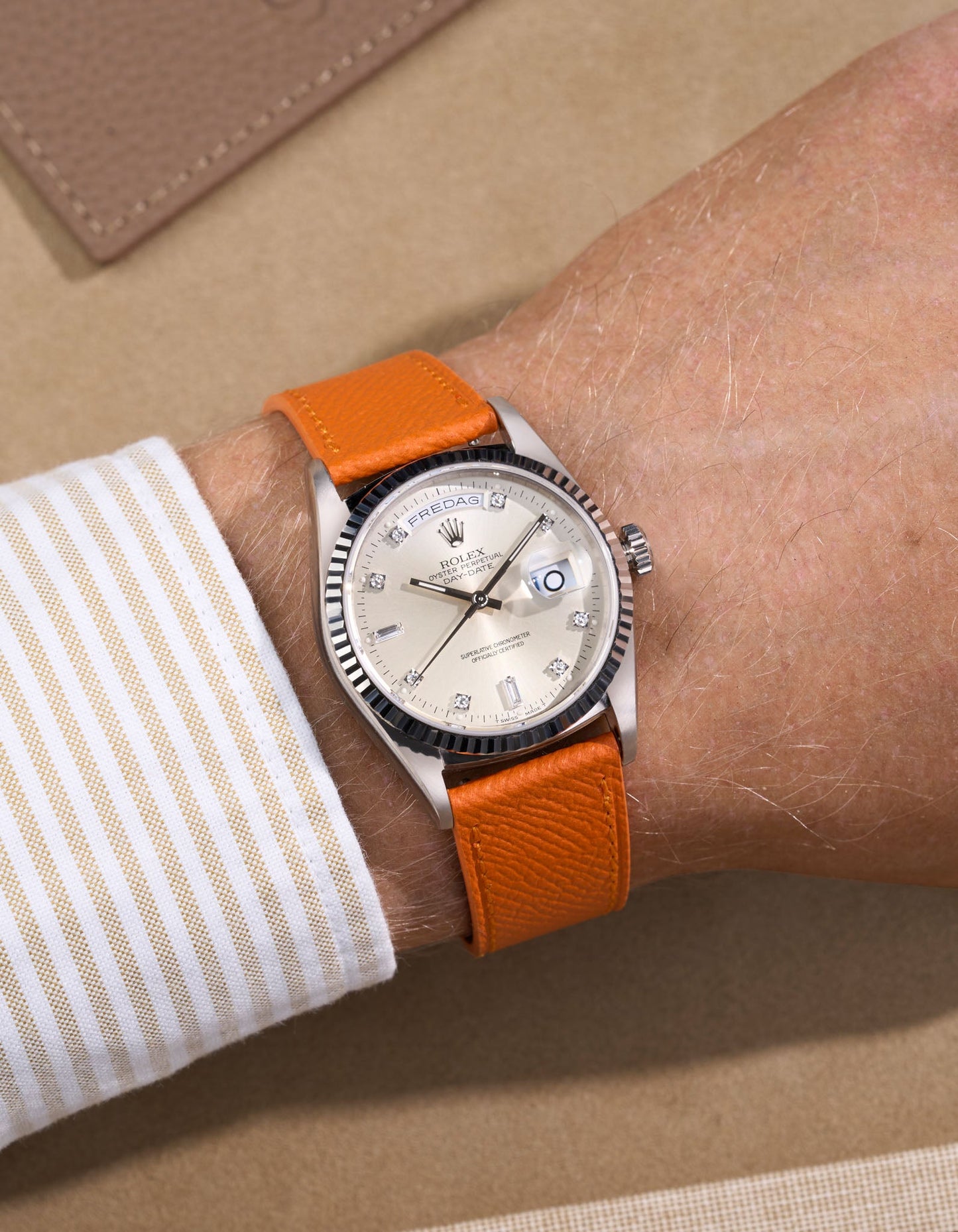 Epsom Leather Strap 17mm-21mm