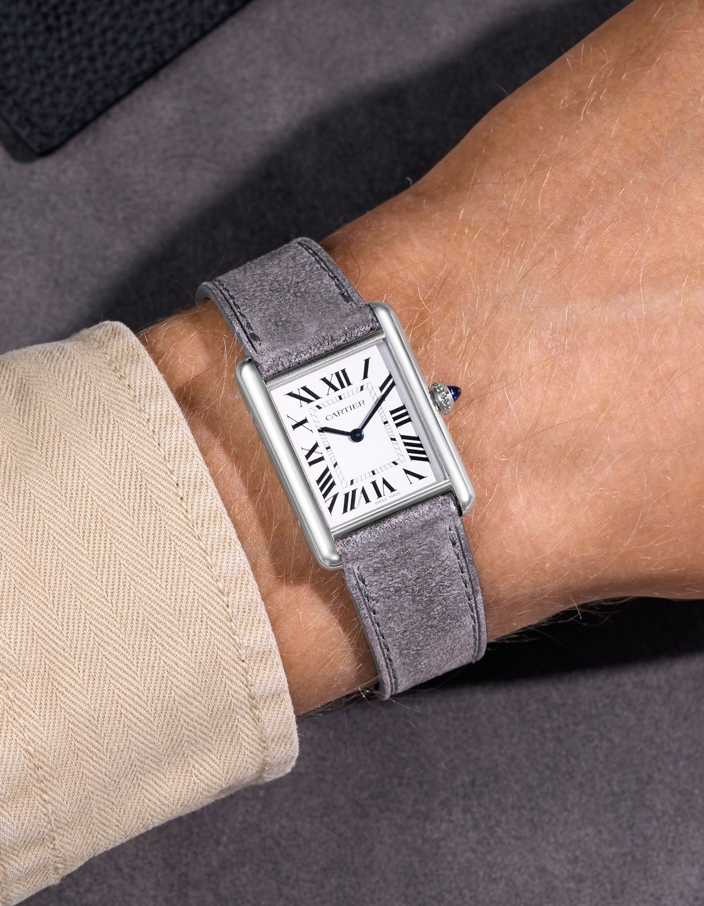 Suede Leather Strap 17mm-21mm