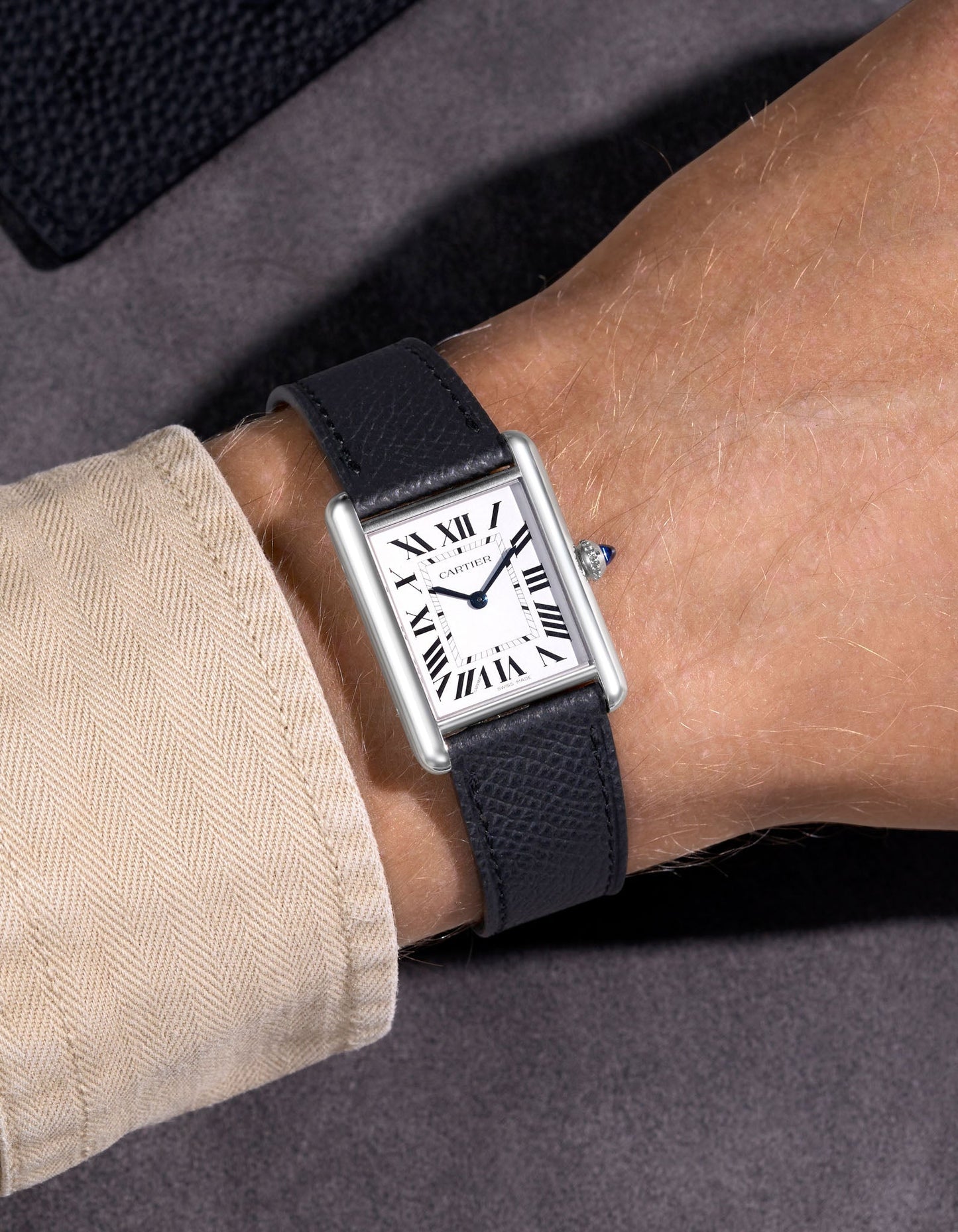 Epsom Leather Strap 17mm-21mm