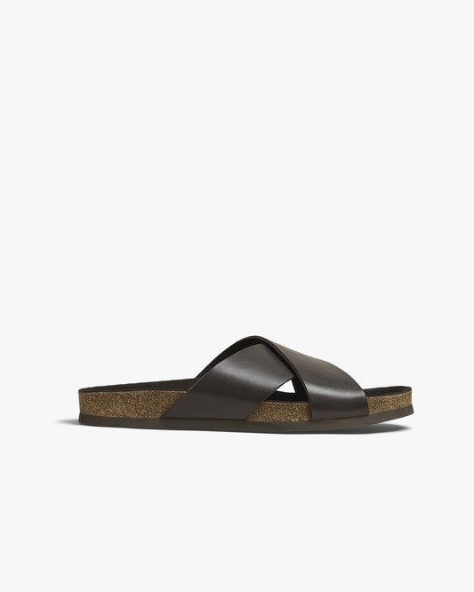 Amalfi Sandals Dark Brown Calf