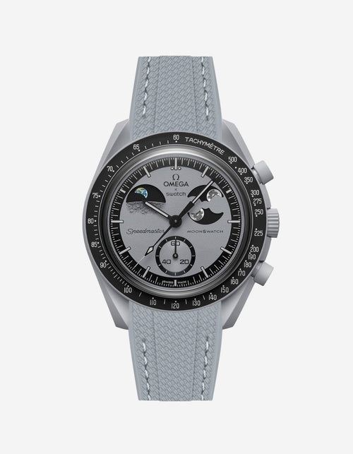 Rubber Strap for Omega X Swatch MoonSwatch Mission To EarthPhase