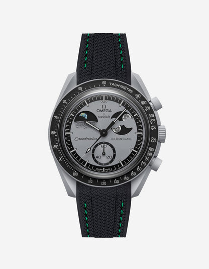 Rubber Strap for Omega X Swatch MoonSwatch Mission To EarthPhase