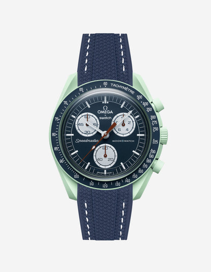 Rubber Strap for Omega X Swatch MoonSwatch Mission on Earth