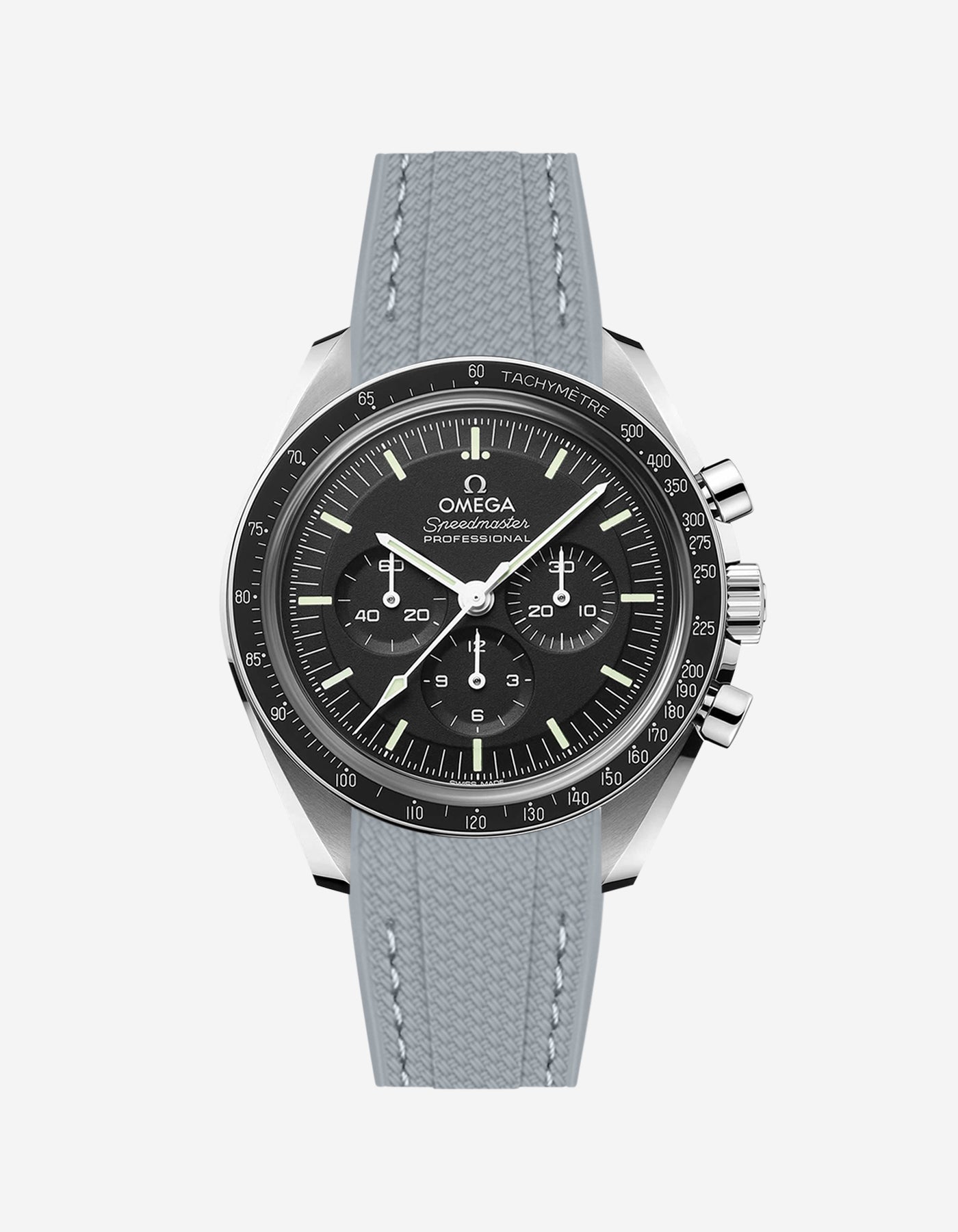 Vertech Rubber Strap for Omega Speedmaster