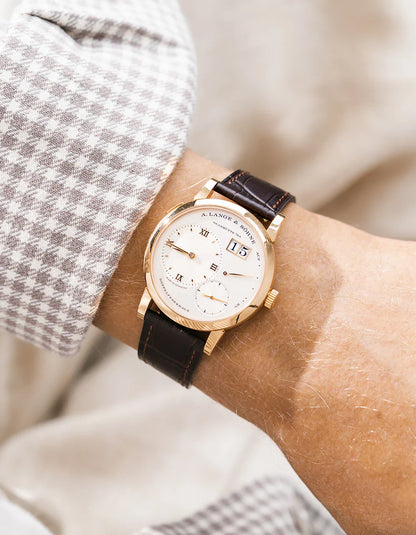 Embossed Alligator Leather Strap 18mm-21mm