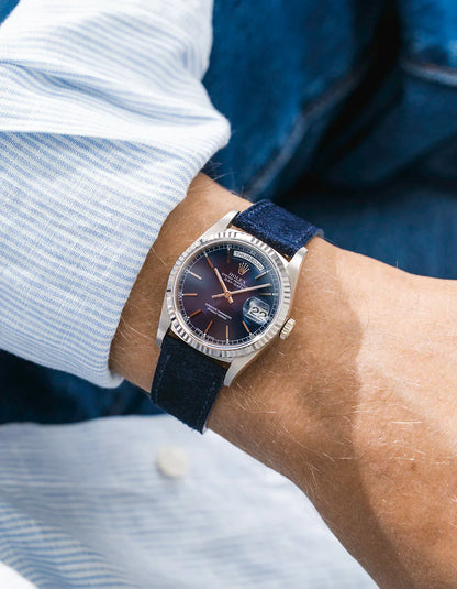 Suede Leather Strap 17mm-21mm