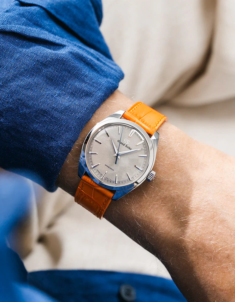 Embossed Alligator Leather Strap 18mm-21mm