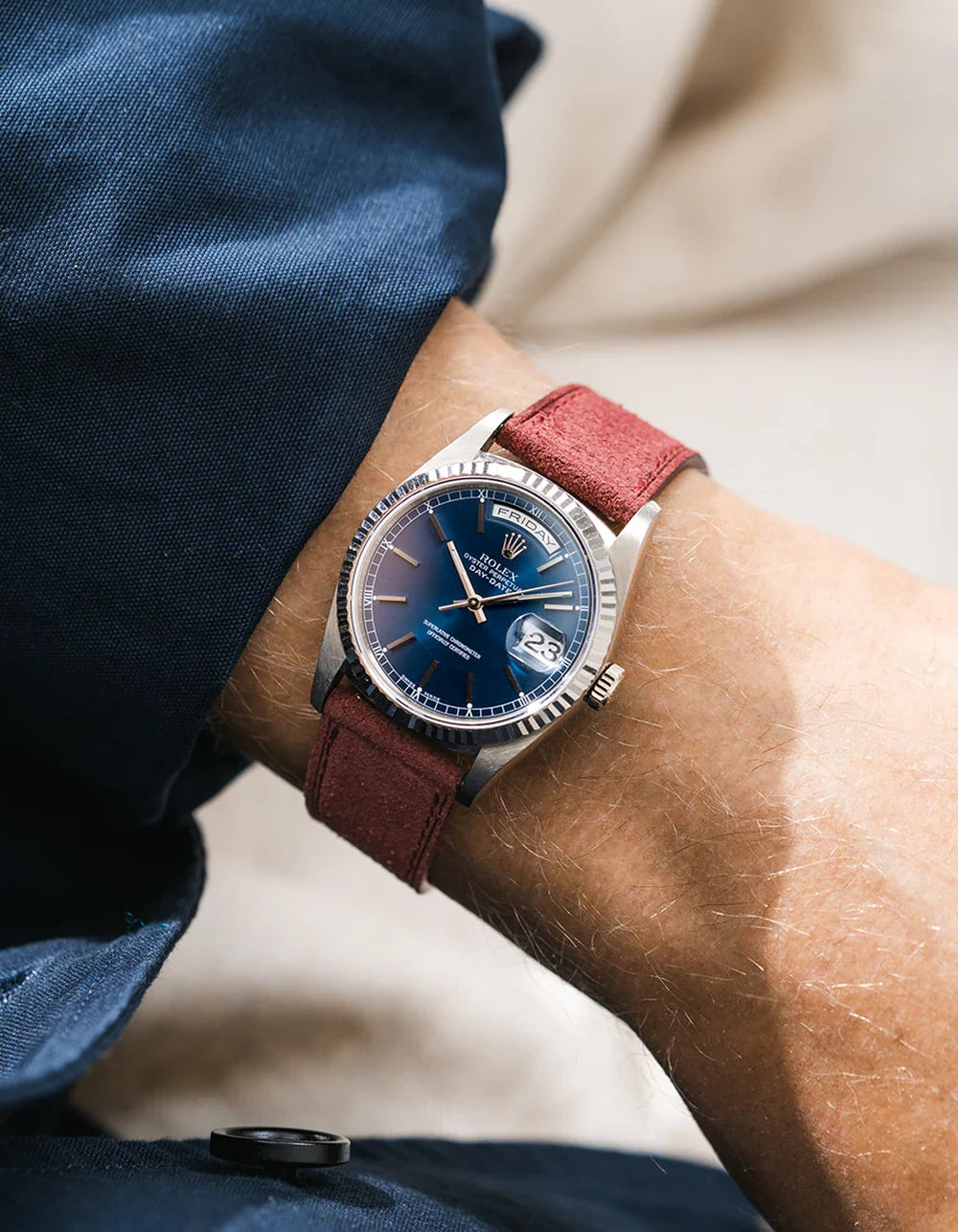 Suede Leather Strap 17mm-21mm