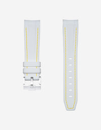 White & Yellow Stitches
