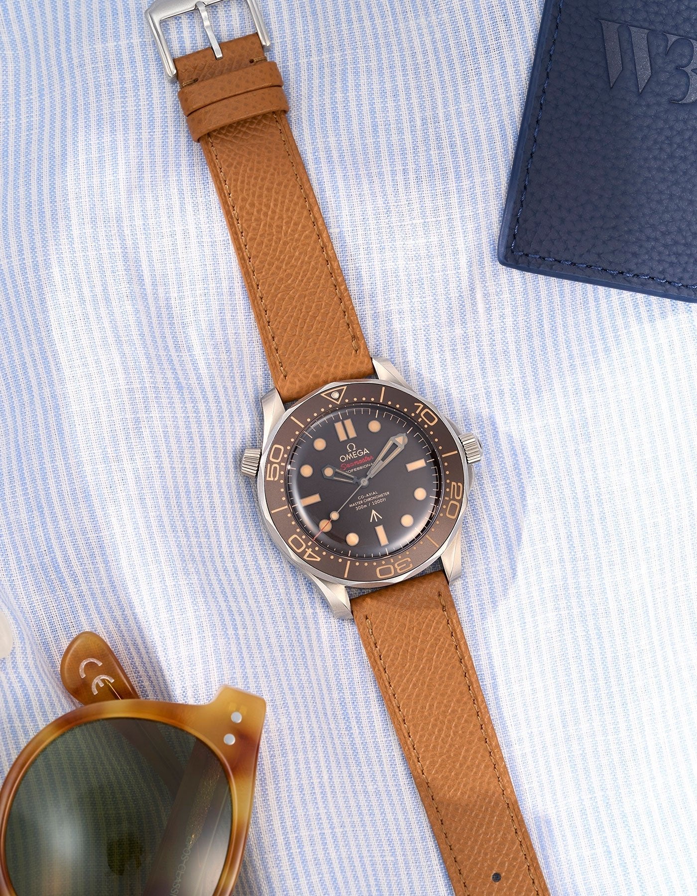 Epsom Leather Strap 17mm-21mm
