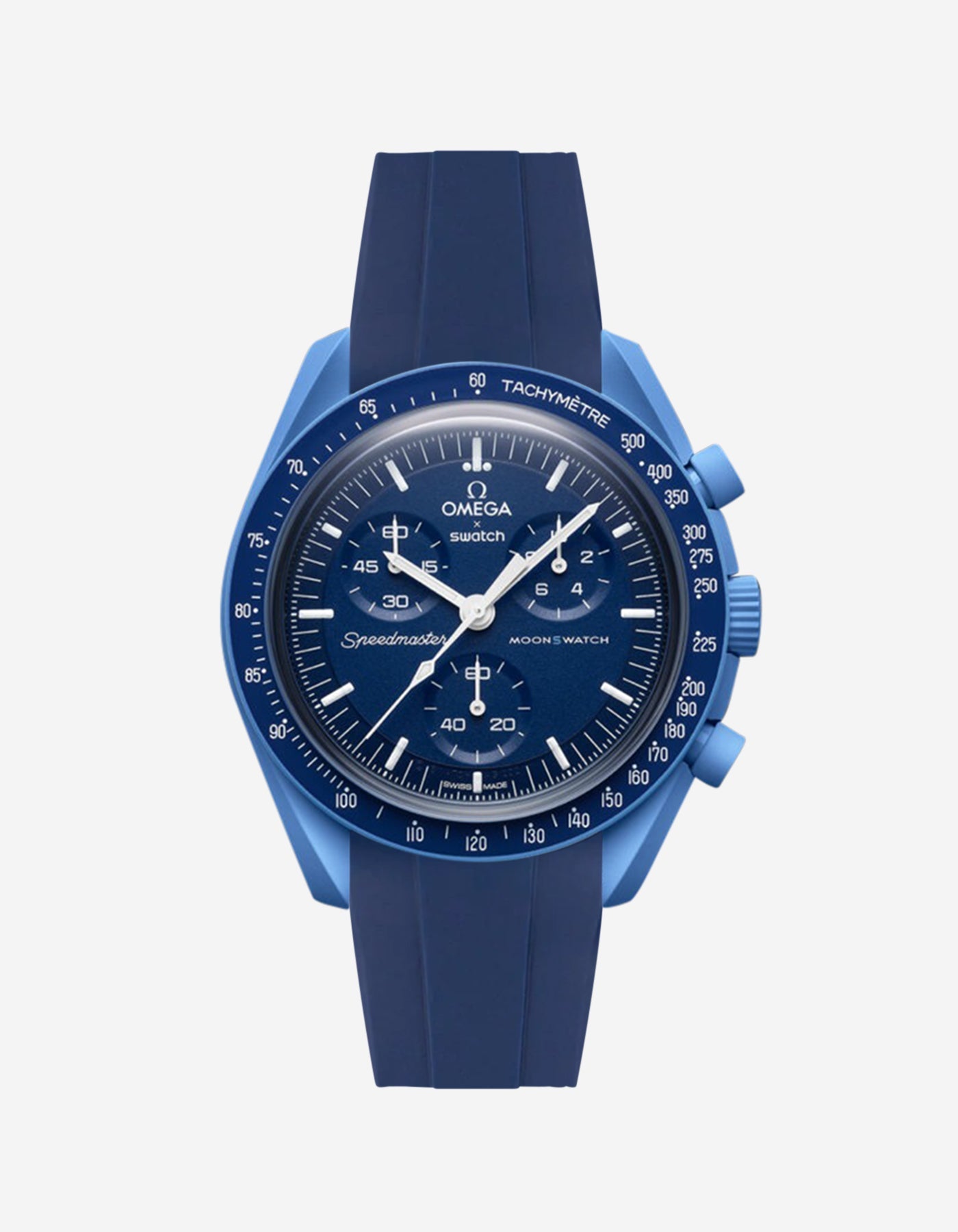 Rubber Strap for Omega X Swatch MoonSwatch Mission to Neptune