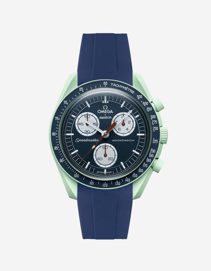 Rubber Strap for Omega X Swatch MoonSwatch Mission on Earth