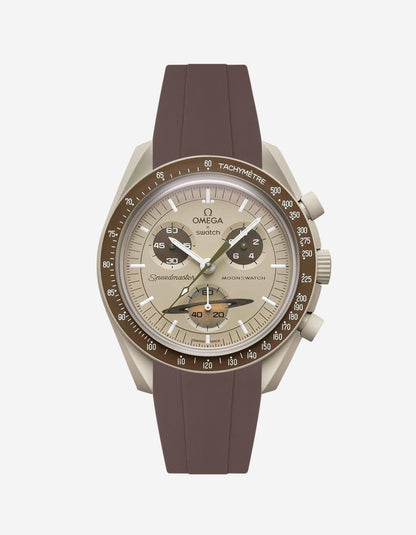 Rubber Strap for Omega X Swatch MoonSwatch Mission to Saturn