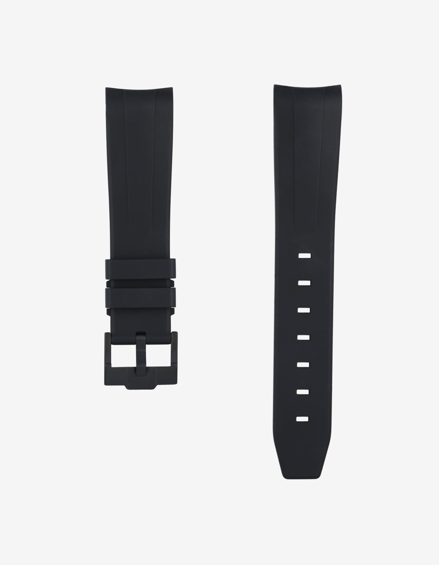 FKM Rubber Strap - 20mm Black
