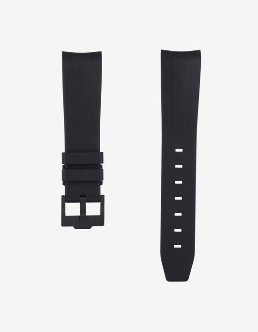 FKM Rubber Strap - 20mm Black