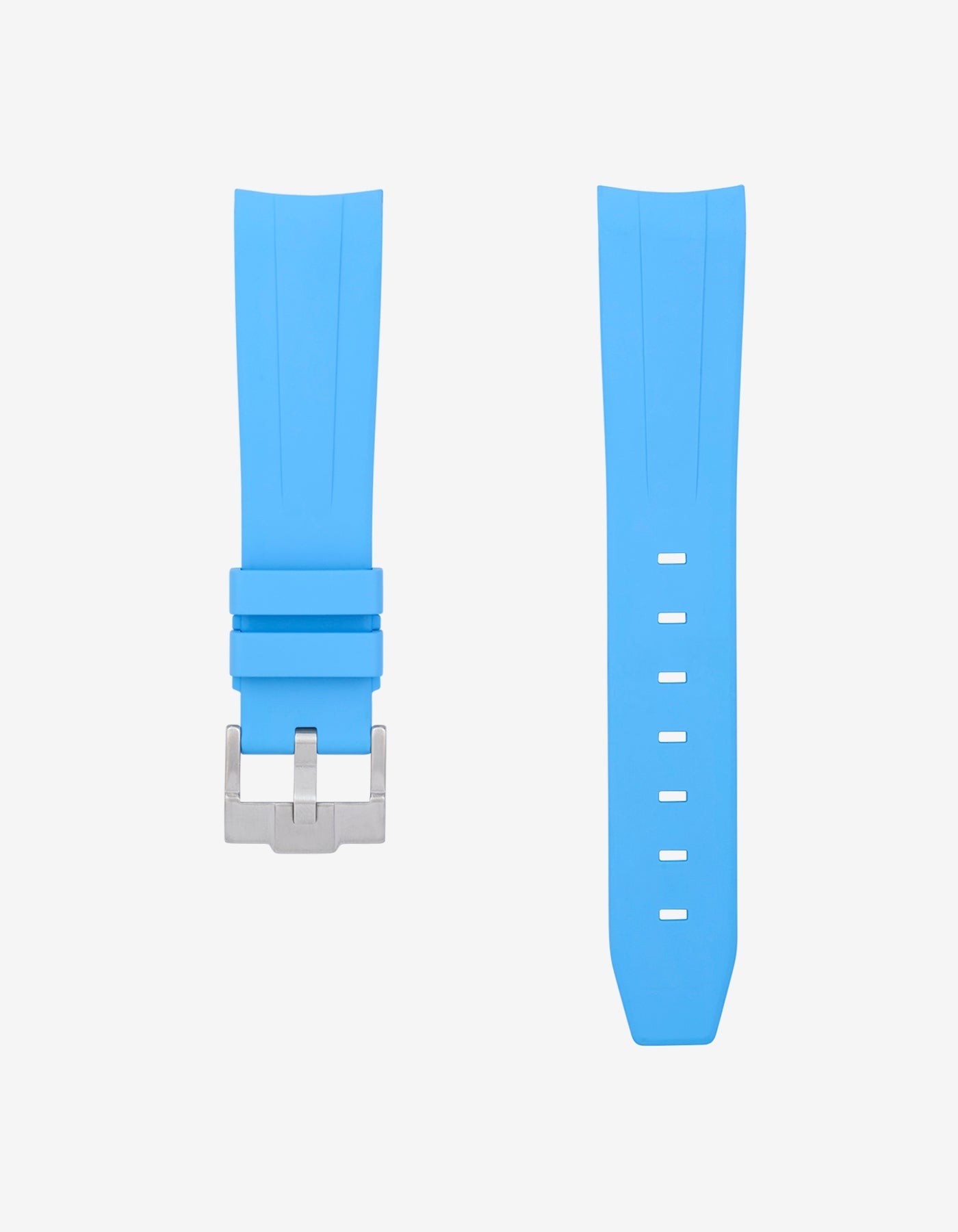 FKM Rubber Strap - 20mm Capri Blue