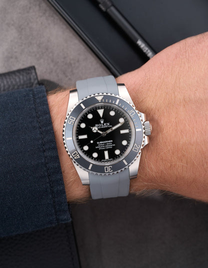 FKM Rubber Strap - 20mm Grey