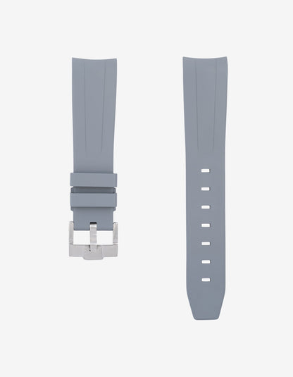 FKM Rubber Strap - 20mm Grey