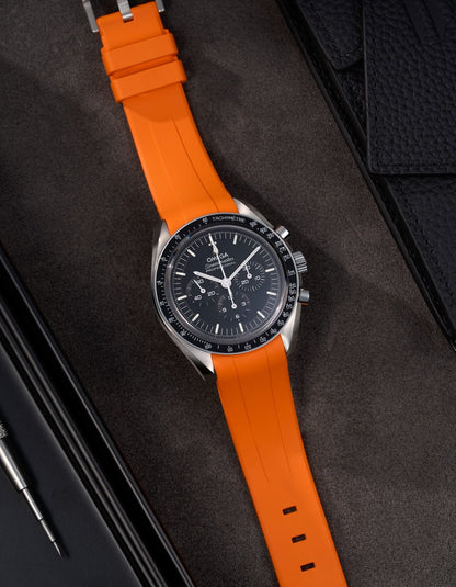 FKM Rubber Strap - 20mm Orange