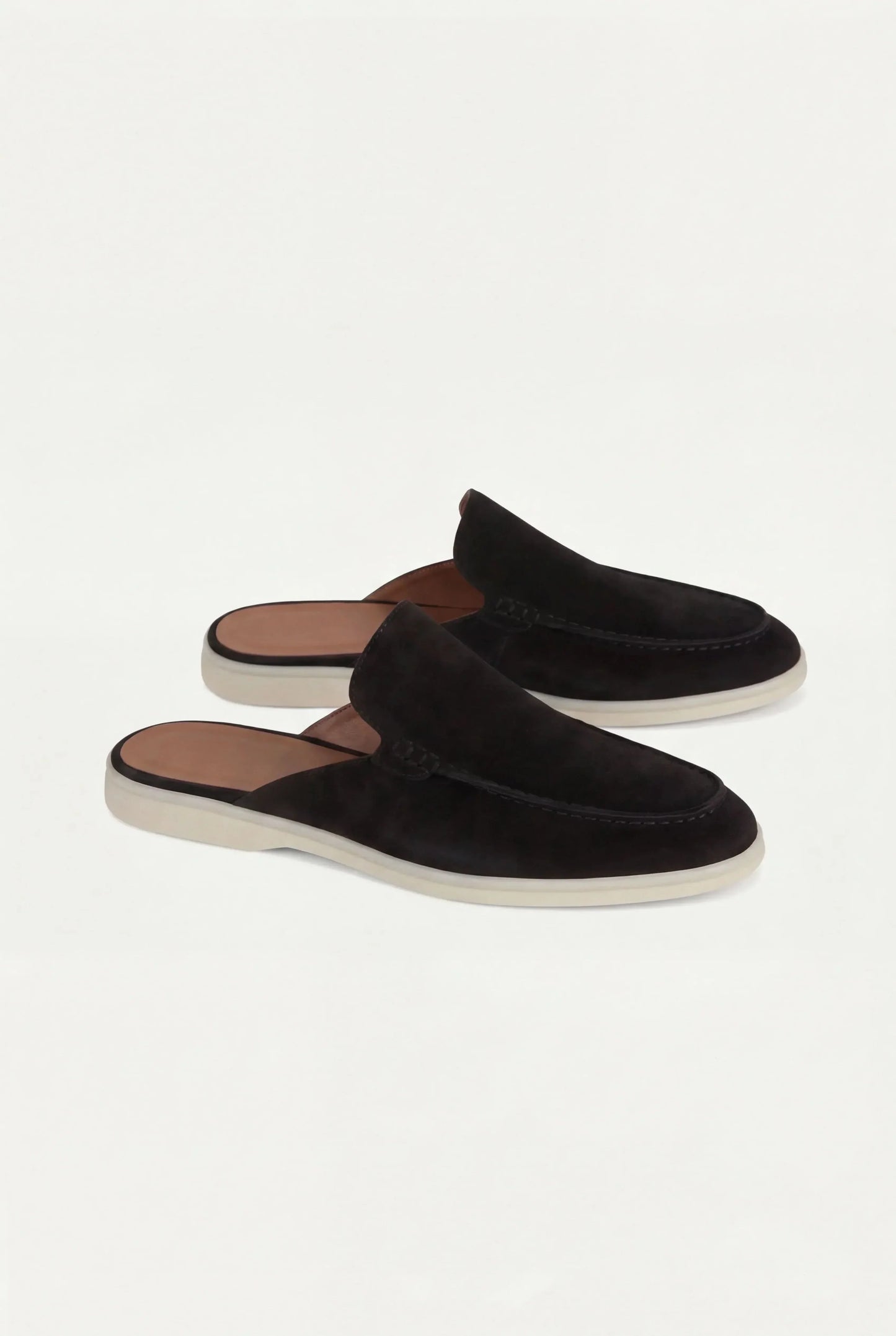 Black Suède Yacht Mule