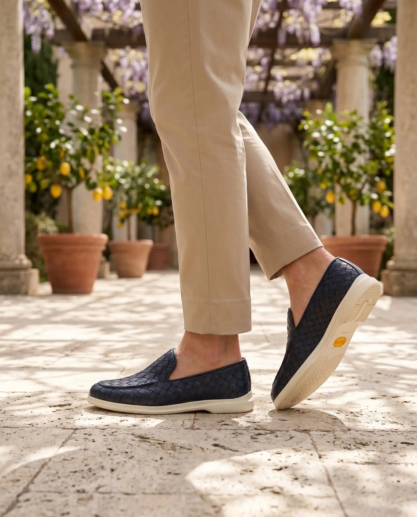Sorrento Woven Loafer - Blue