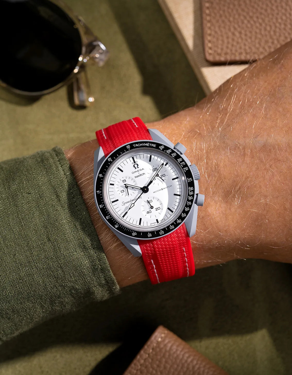 Rubber Strap for Omega X Swatch MoonSwatch 1965