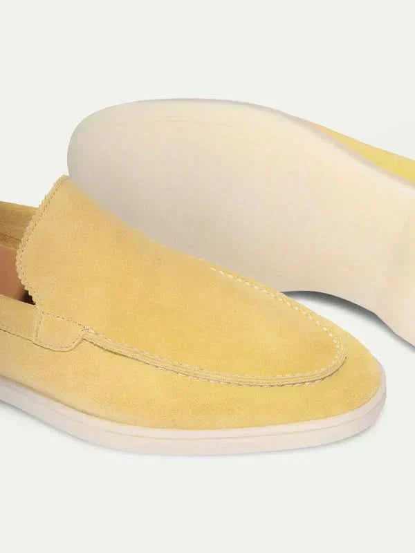 Classic Suède Loafer Citrus Yellow