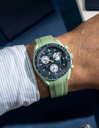 Curved Vertech Rubber Strap - Mint