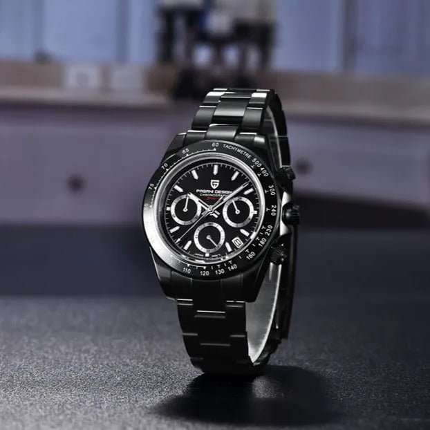 Bartichner - PD-1644 Full Black - Quartz - 40mm