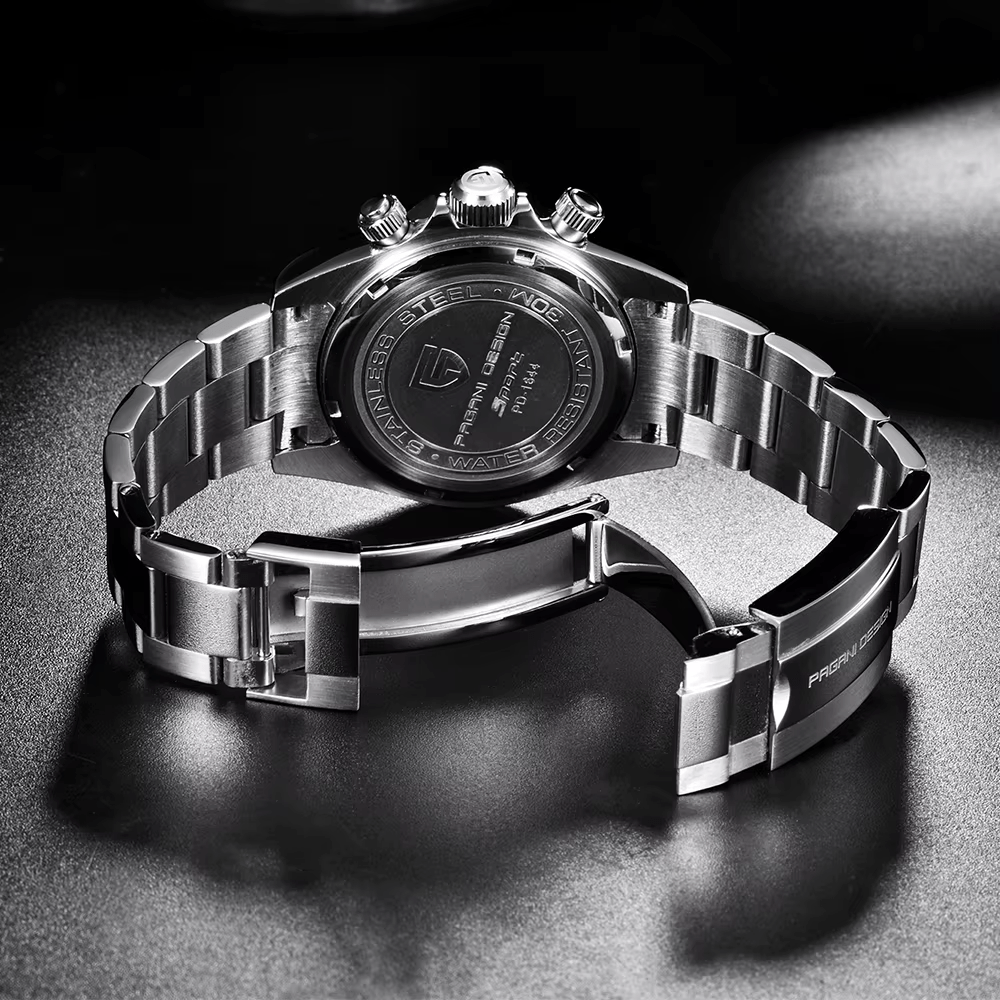 Bartichner - PD-1644 Full Black - Quartz - 40mm