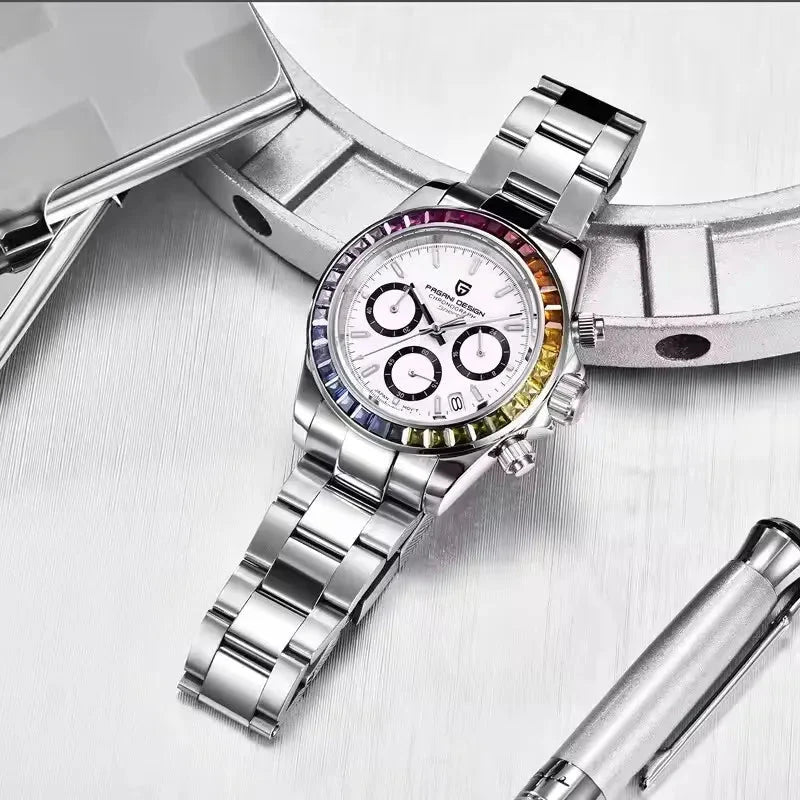 Bartichner - PD-1644 Rainbow - Chronograph Quartz - 40mm