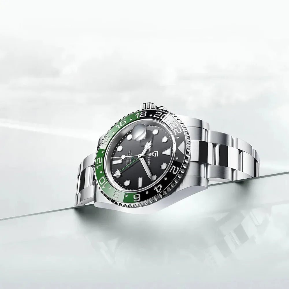 Bartichner - PD-1662 GMT Black Green - Automatic - 40mm